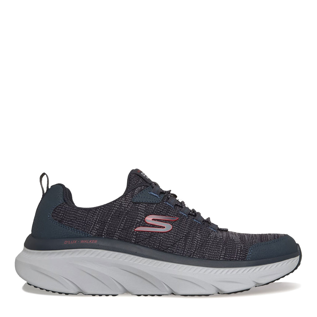 Men's Skechers Relaxed Fit: D'Lux Walker 2.0 - Brexon Sneaker NAVY RED 233245-NVRD