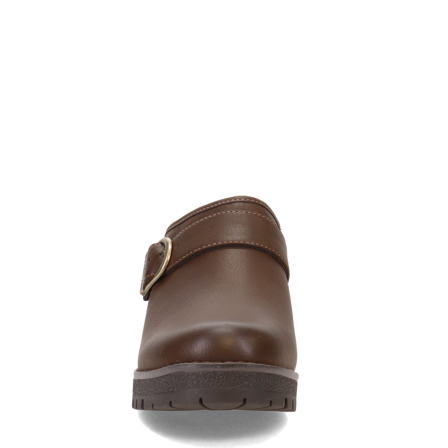 Peltz Shoes  Women's Eastland Nola Clog Brown 2355-02