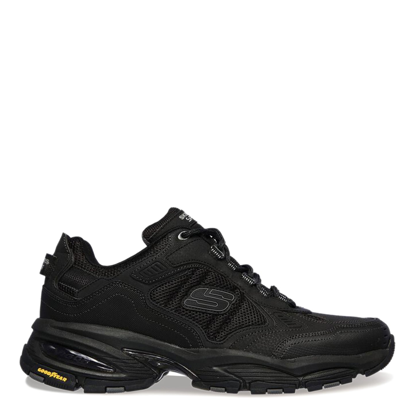 Peltz Shoes  Men's Skechers Vigor 3.0 Sneaker Black/Black 237145-BBK