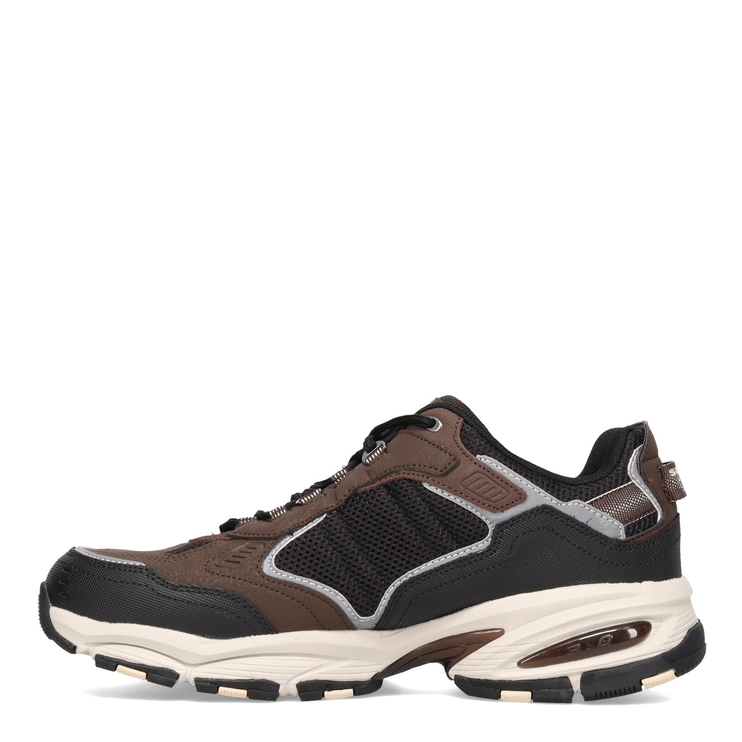 Peltz Shoes  Men's Skechers Vigor 3.0 Sneaker Brown/Black 237145-BRBK