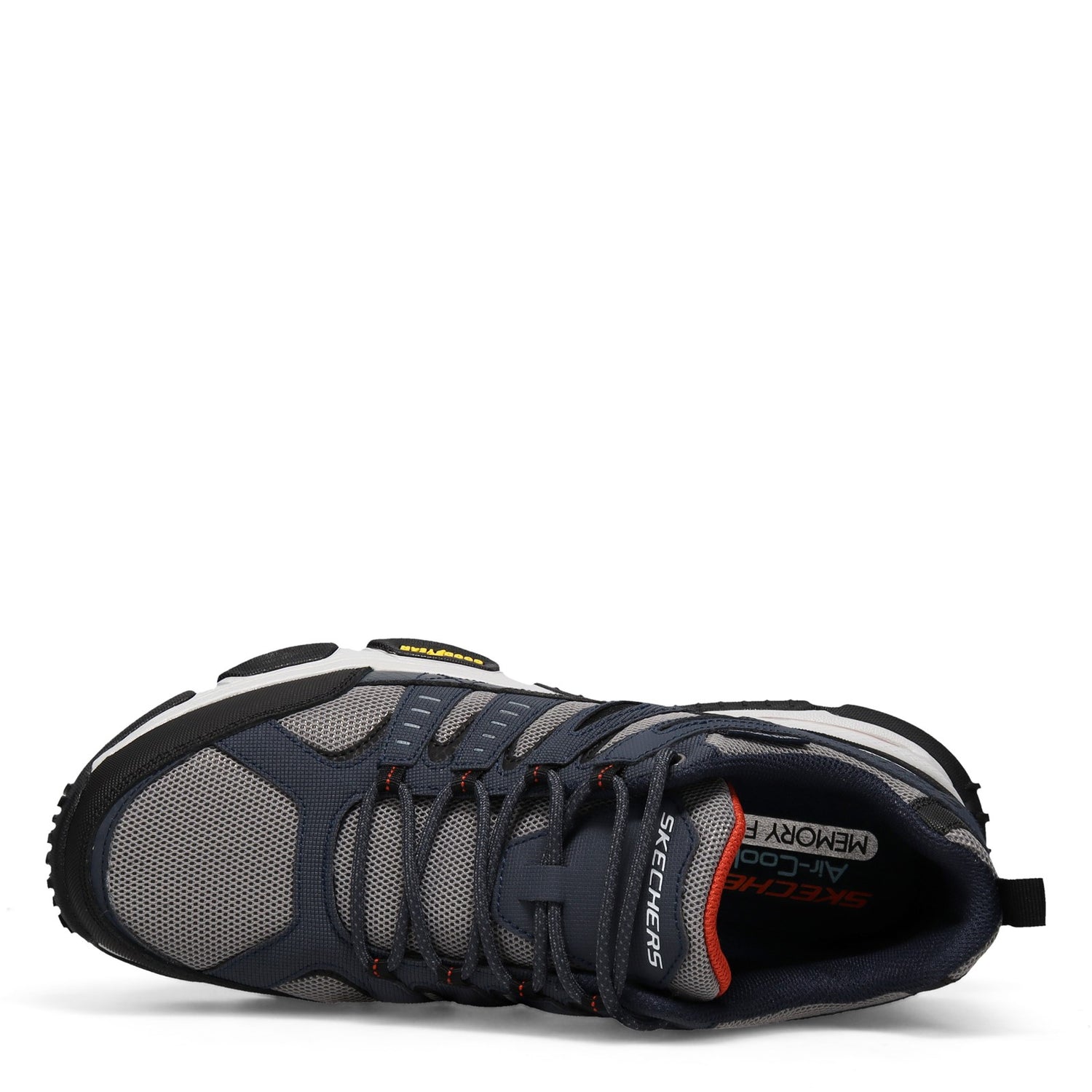 Peltz Shoes  Men's Skechers Skech-Air Envoy Walking Shoe - Wide Width Navy/Gray 237214W-NVGY
