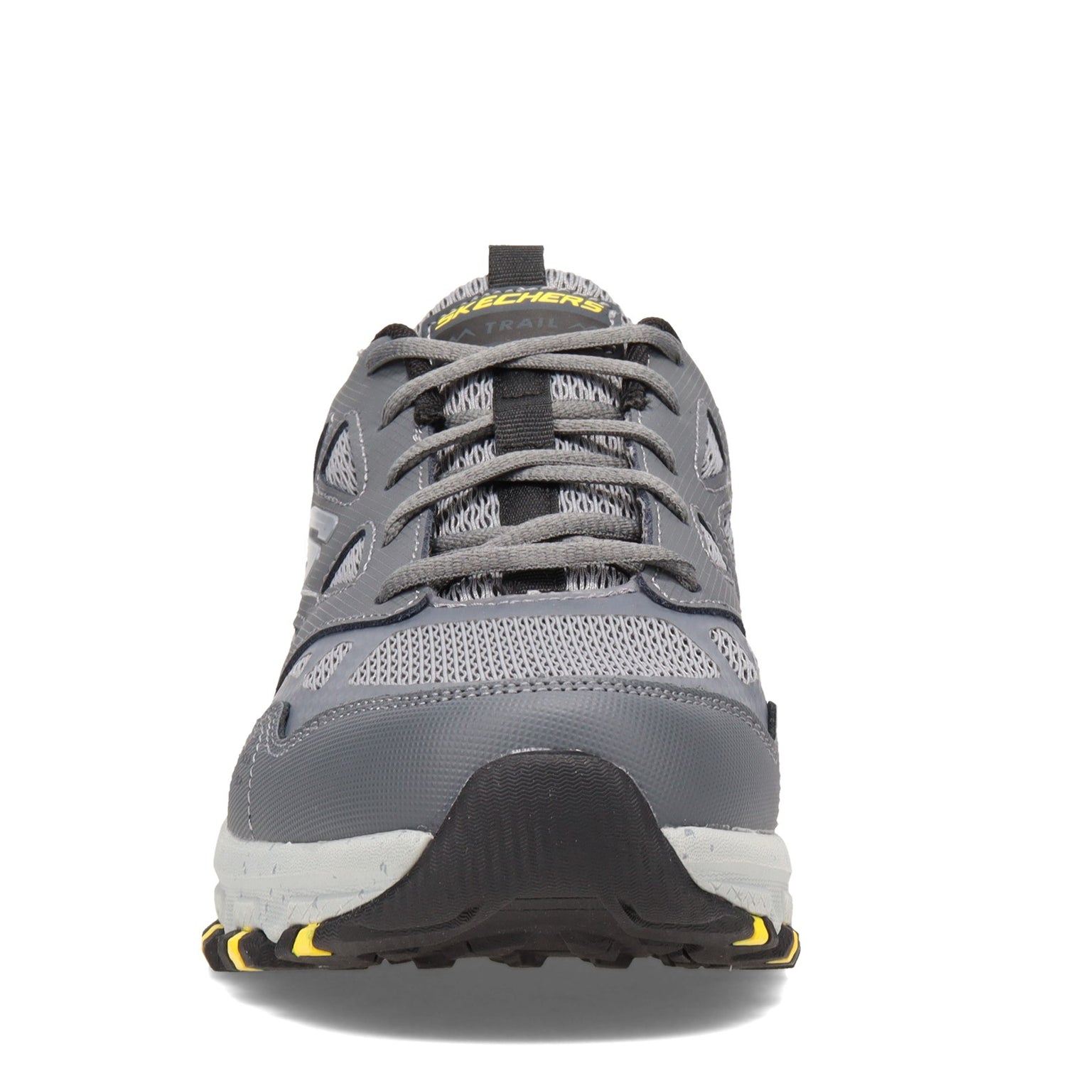 Peltz Shoes  Men's Skechers Hillcrest - Vast Adventure Walking Shoe Charcoal/Black 237265-CCBK