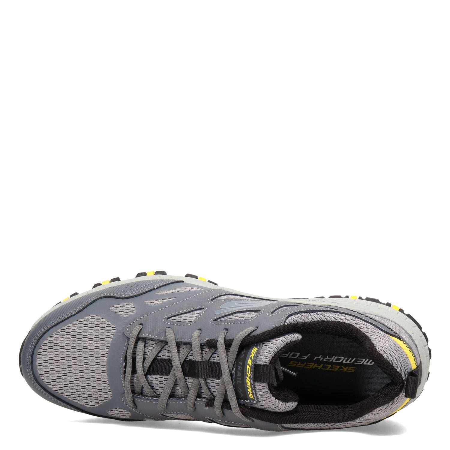 Peltz Shoes  Men's Skechers Hillcrest - Vast Adventure Walking Shoe Charcoal/Black 237265-CCBK