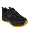 Peltz Shoes  Men's Skechers Max Protect - Liberated Hiking Shoe Black/Yellow 237301-BKYL