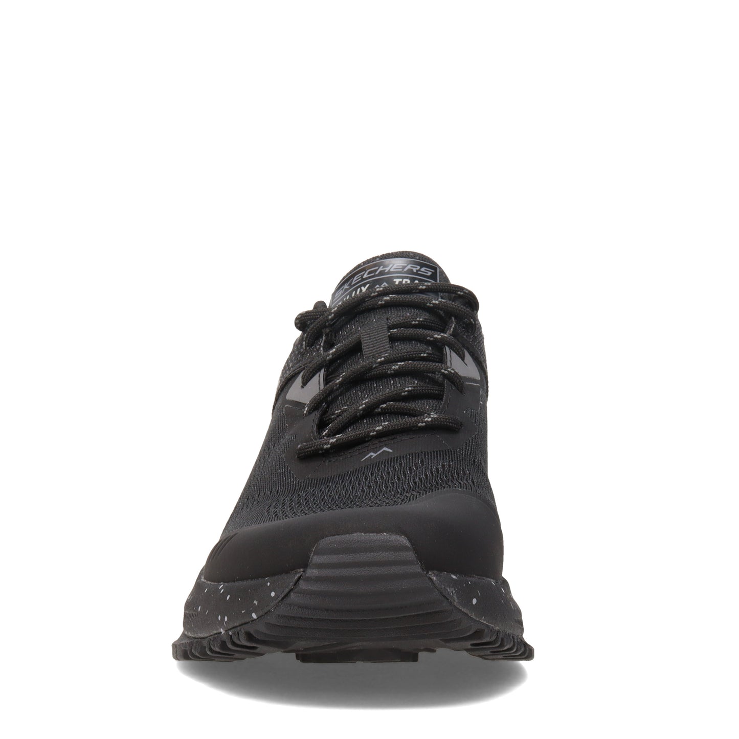 Peltz Shoes  Men's Skechers Relaxed Fit: D'Lux Trail Hiking Shoe Black/Black 237336-BBK