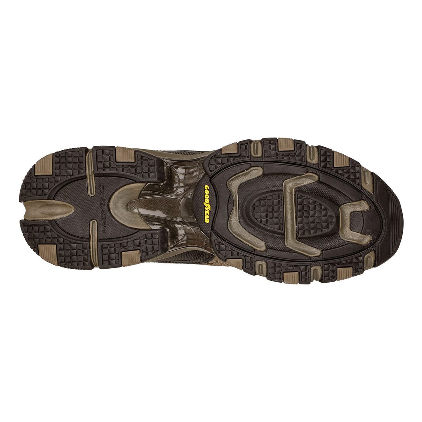 Peltz Shoes  Men's Skechers Vigor 3.0 Slip-On Sneaker Pebble 237356-PBL