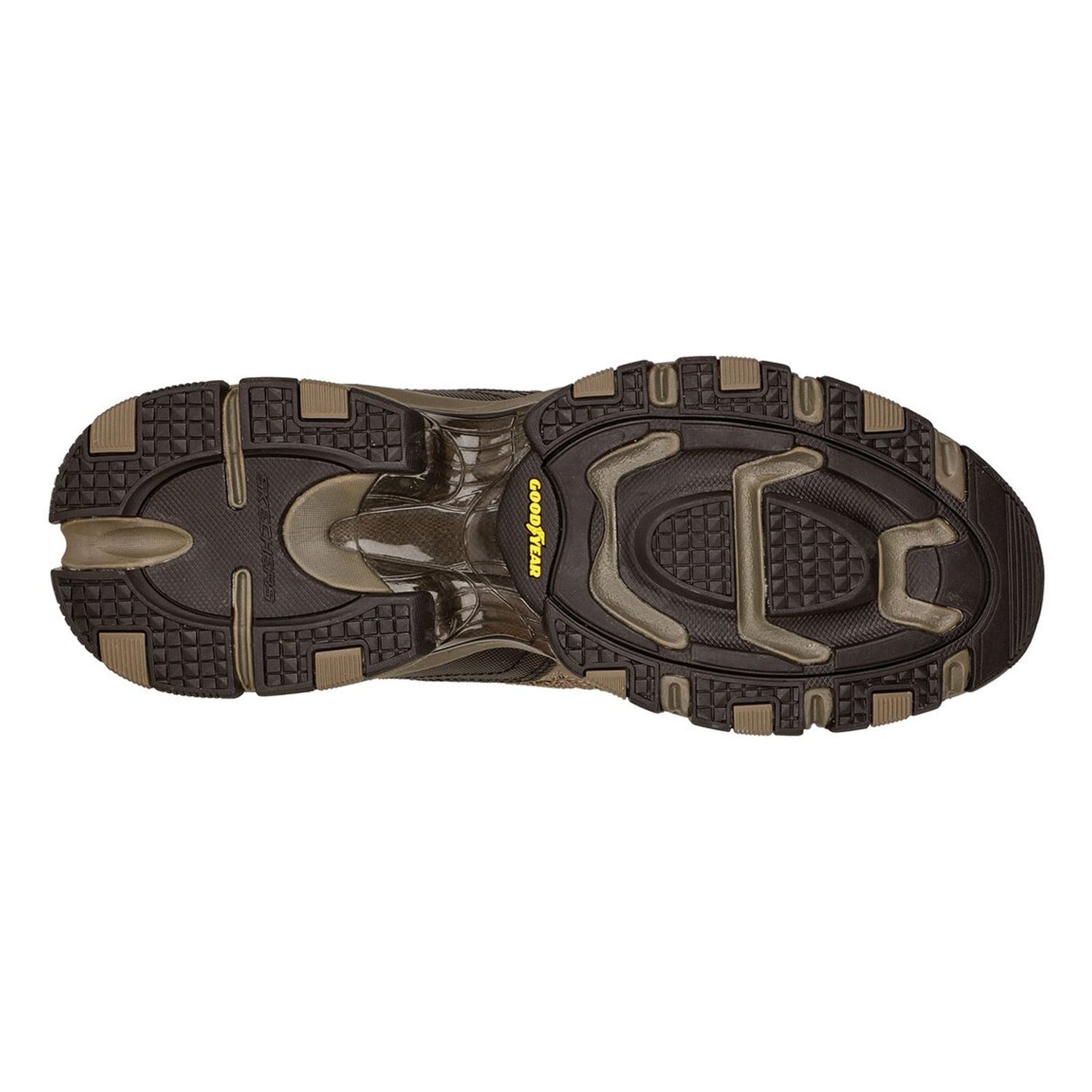 Peltz Shoes  Men's Skechers Vigor 3.0 Slip-On Sneaker Pebble 237356-PBL