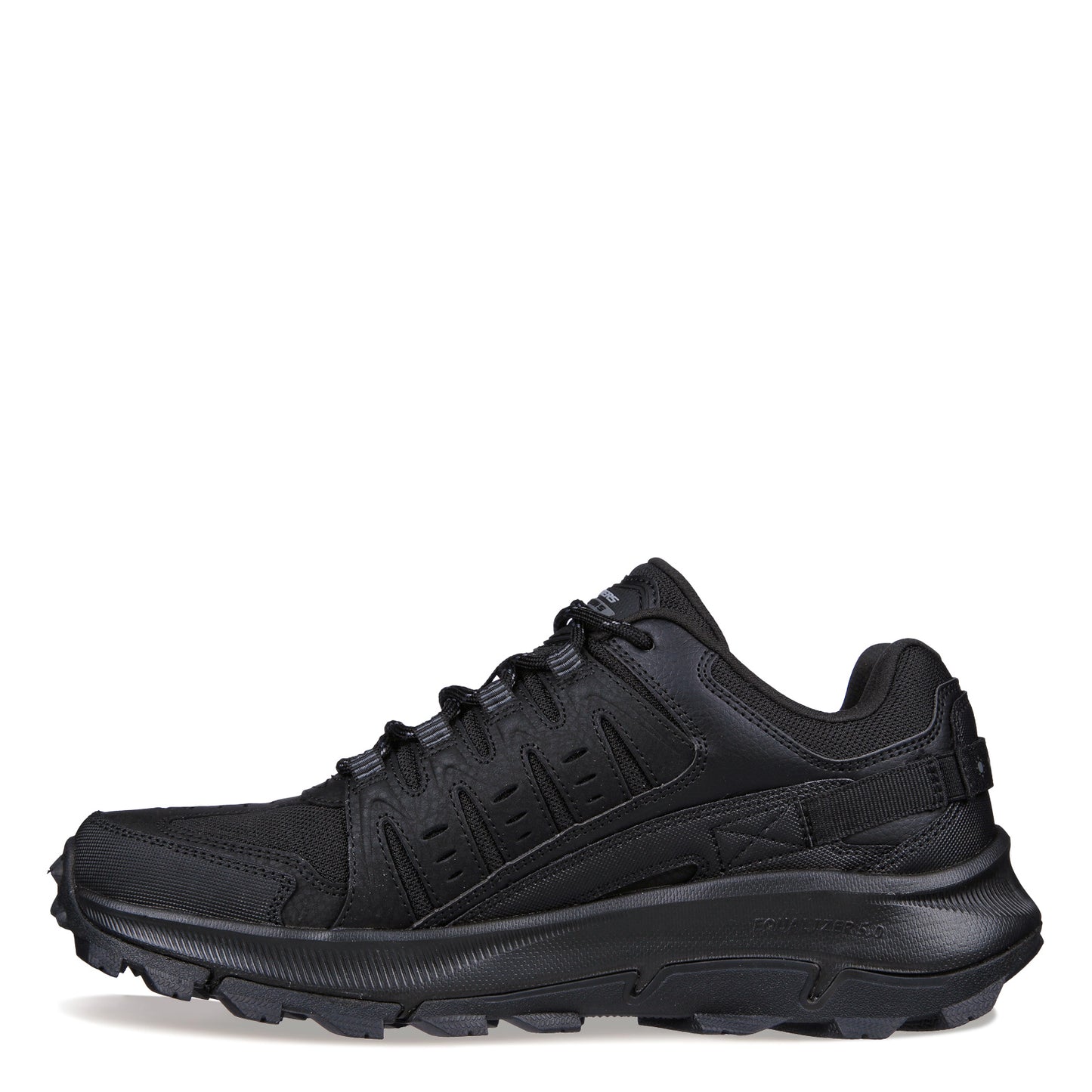 Peltz Shoes  Men's Skechers Relaxed Fit: Equalizer 5.0 Trail – Solix Hiking Shoe – Wide Width Black/Black 237501WW-BBK