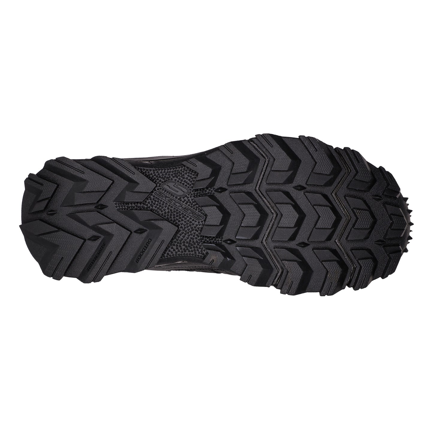 Peltz Shoes  Men's Skechers Relaxed Fit: Equalizer 5.0 Trail – Solix Hiking Shoe – Wide Width Black/Black 237501WW-BBK
