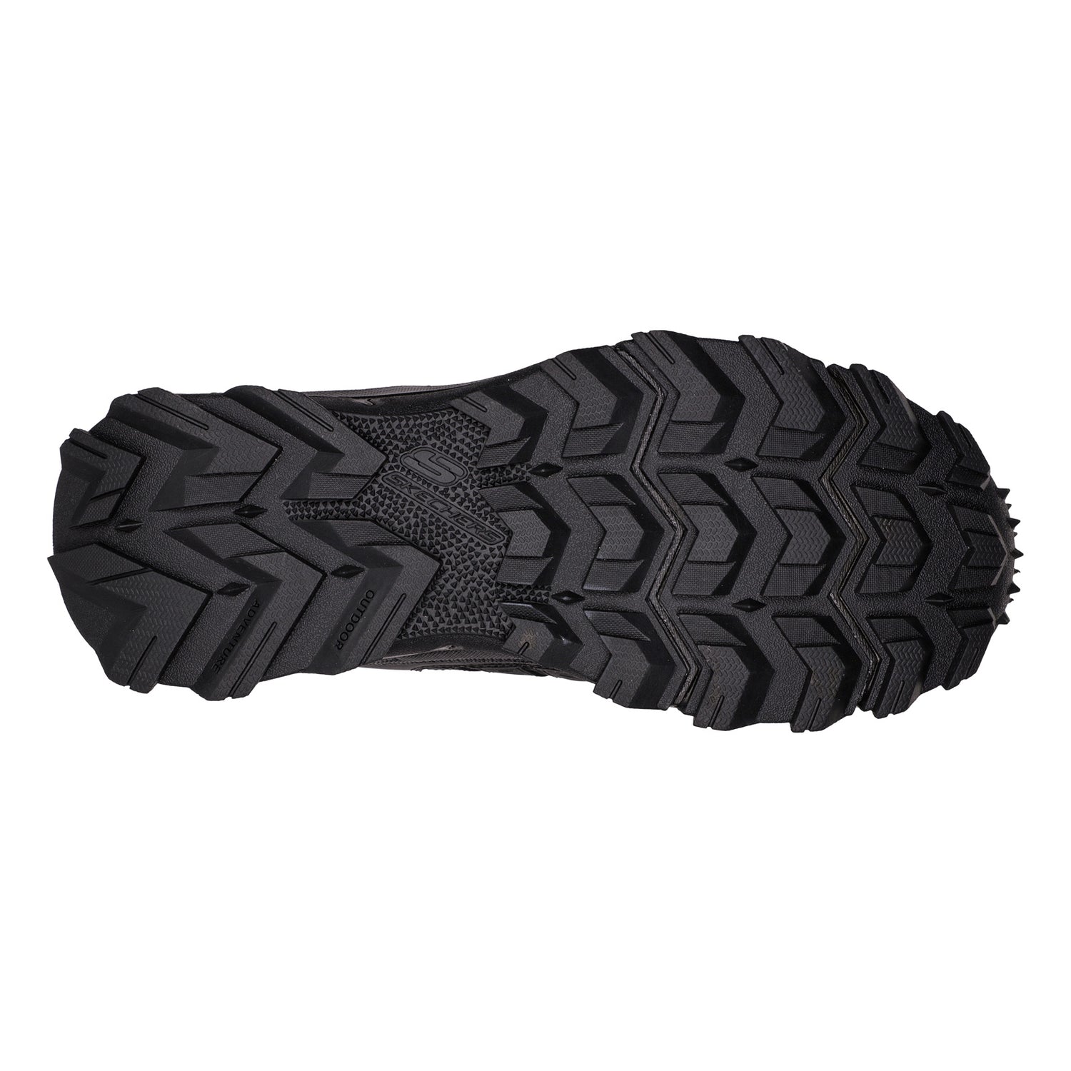 Peltz Shoes  Men's Skechers Relaxed Fit: Equalizer 5.0 Trail – Solix Hiking Shoe – Wide Width Black/Black 237501WW-BBK
