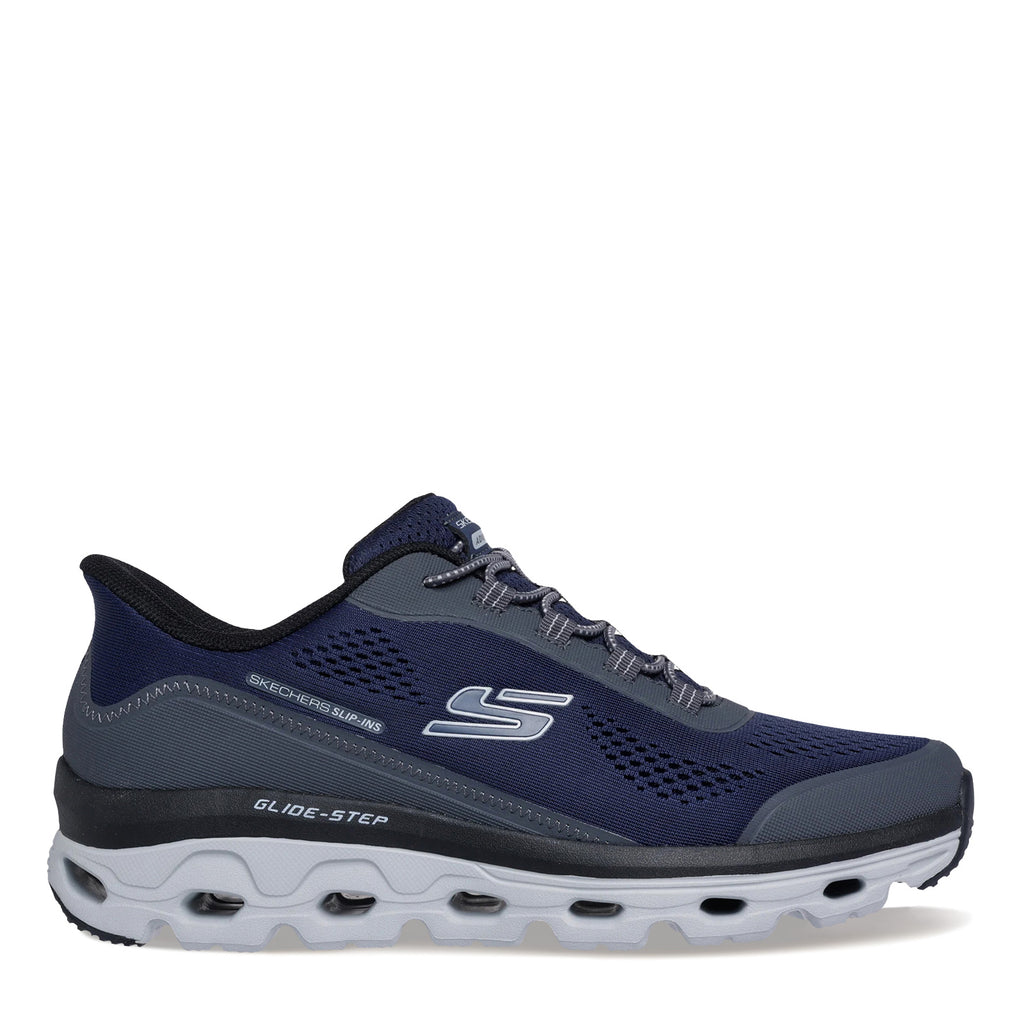 Men's Skechers Slip-Ins: Glide-Step Sole - Glover Peak Walking Shoe NAVY 237812-NVY