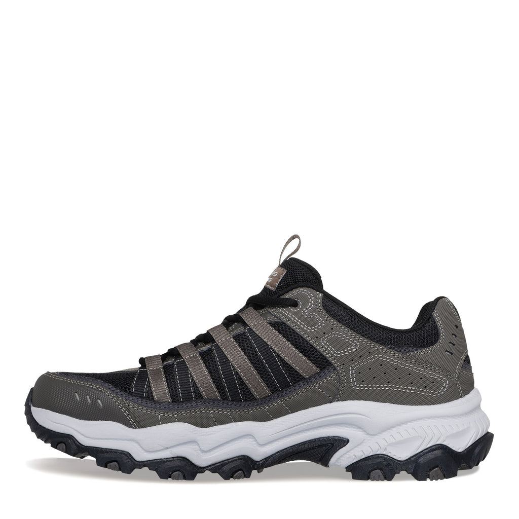 Men's Skechers Stamina - Afterburn Legacy Hiking Shoe BROWN BLACK 237829-BRBK