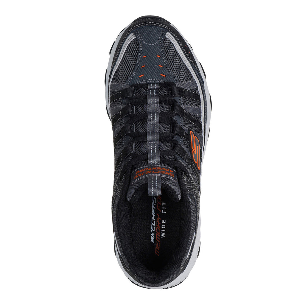 Men's Skechers Stamina - Afterburn Legacy Hiking Shoe - Wide Width CHARCOAL GREY 237829W-CCGY