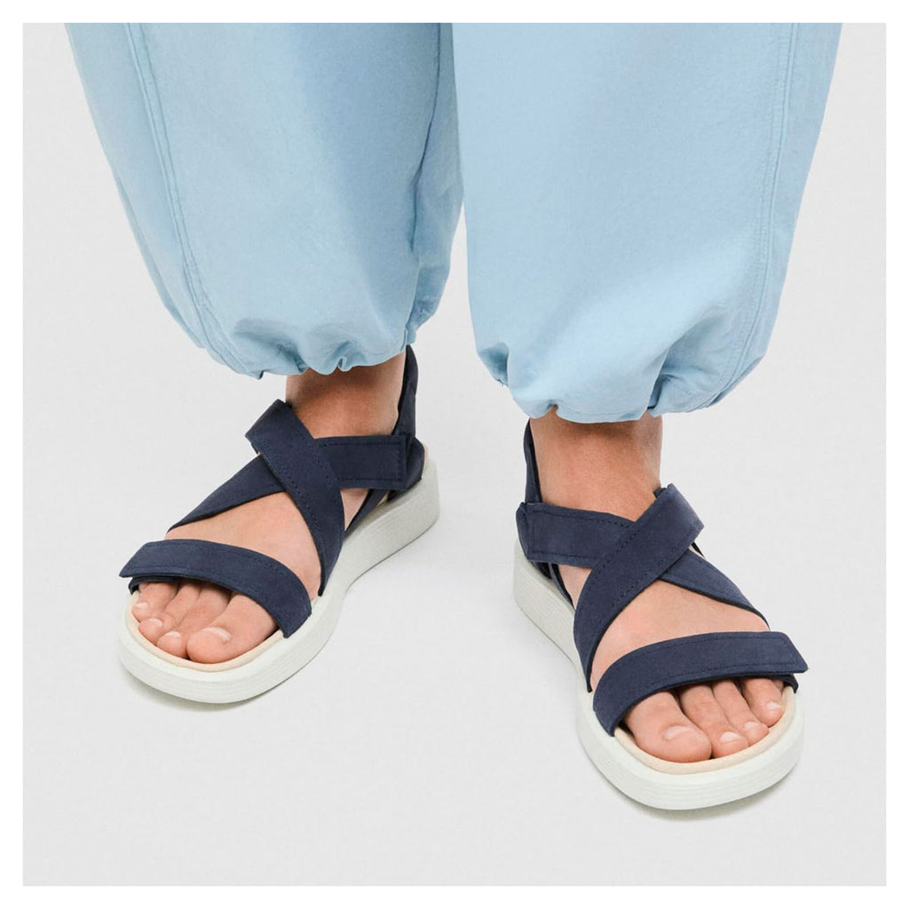 Women's Ecco, Soft Cross Strap Sandal