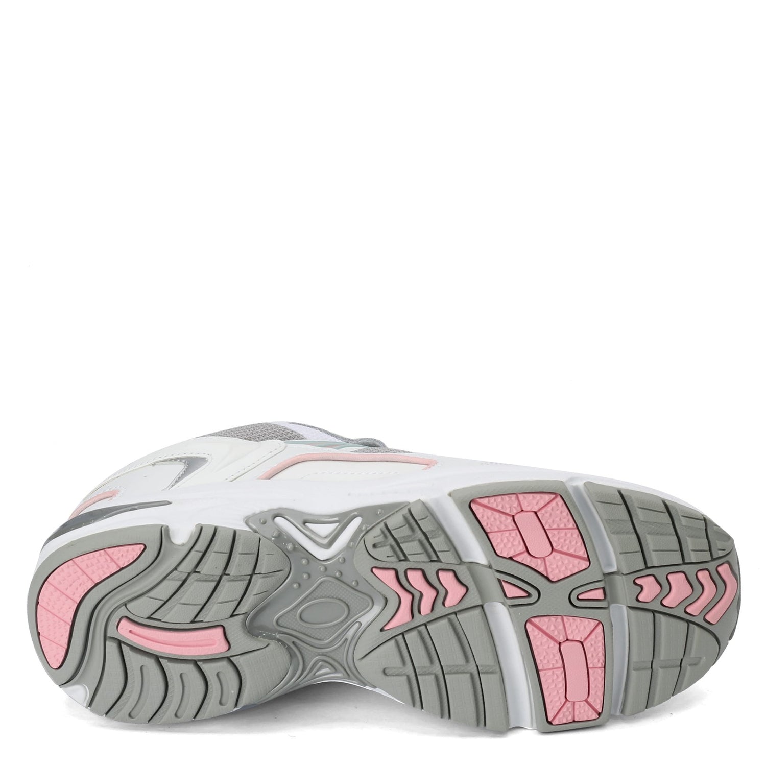 Peltz Shoes  Womens Vionic Walker Classic Sneaker WHITE / PINK 23WALK-PNK