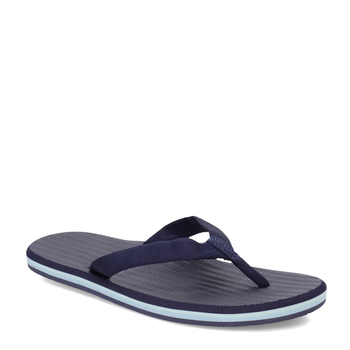 Peltz Shoes  Women's Hari Mari Dune Sandal NAVY 2400-300