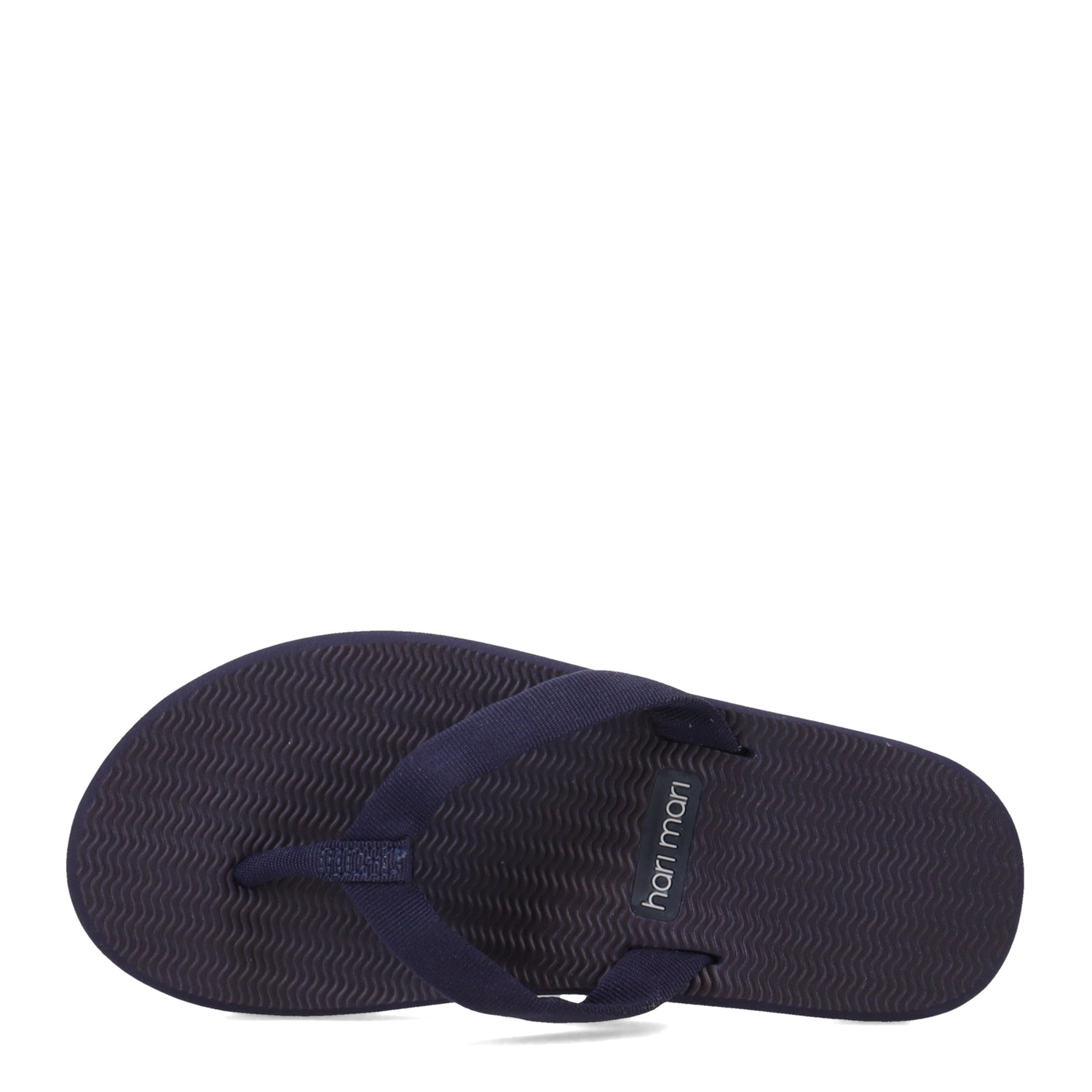 Peltz Shoes  Women's Hari Mari Dune Sandal NAVY 2400-300