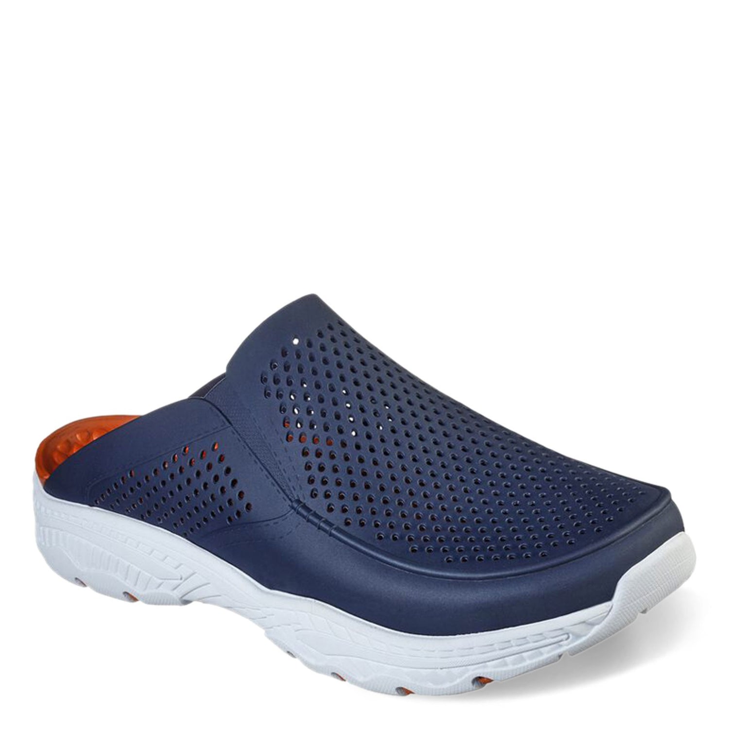 Peltz Shoes  Men's Skechers Foamies: Creston Ultra - Havana Clog Navy 243100-NVY