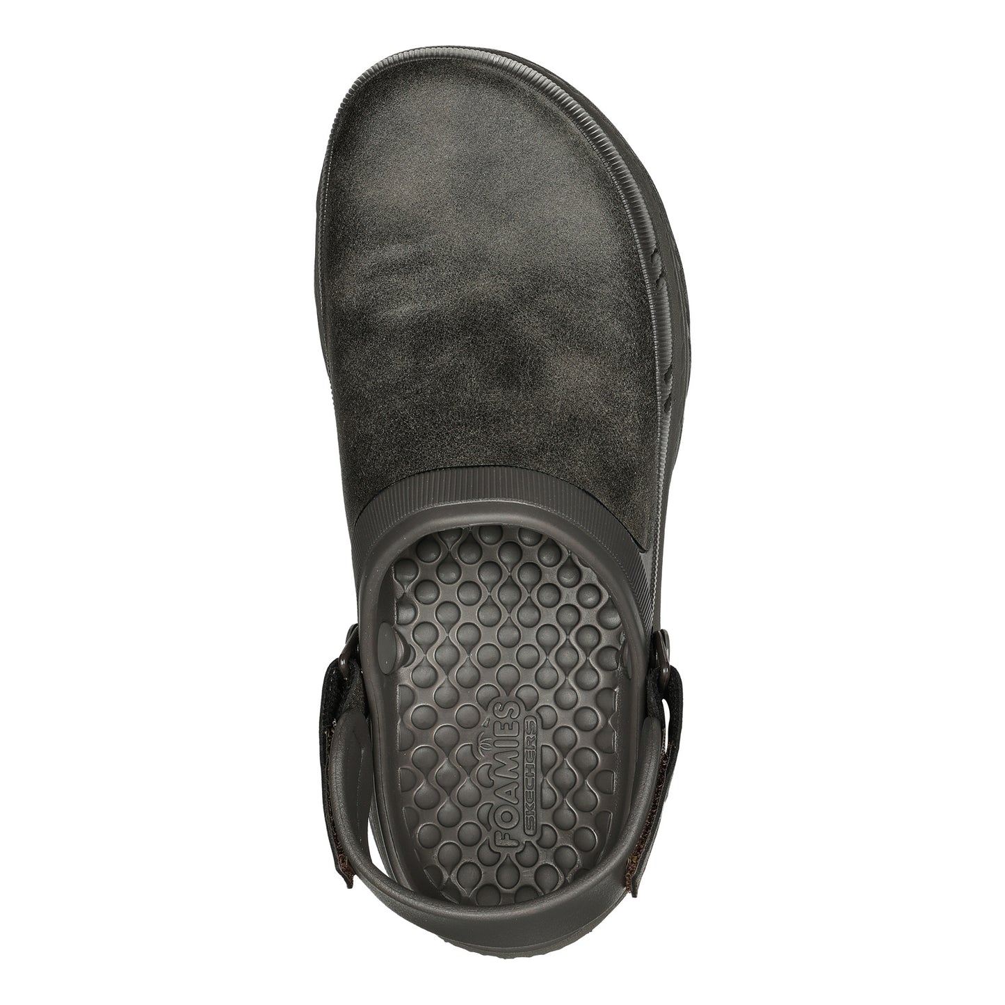 Peltz Shoes  Men's Skechers Foamies Creston Ultra-Adventure Clog Brown 243110-BRN