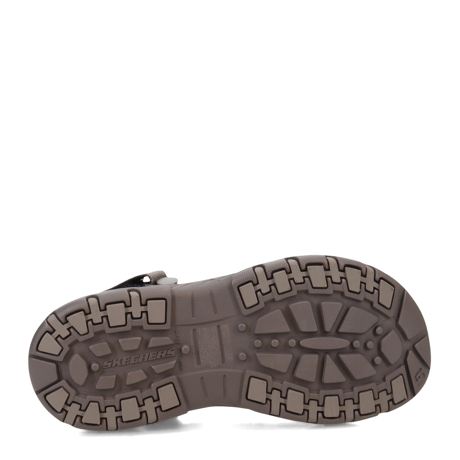 Peltz Shoes  Men's Skechers Foamies Creston Ultra-Adventure Clog Brown 243110-BRN