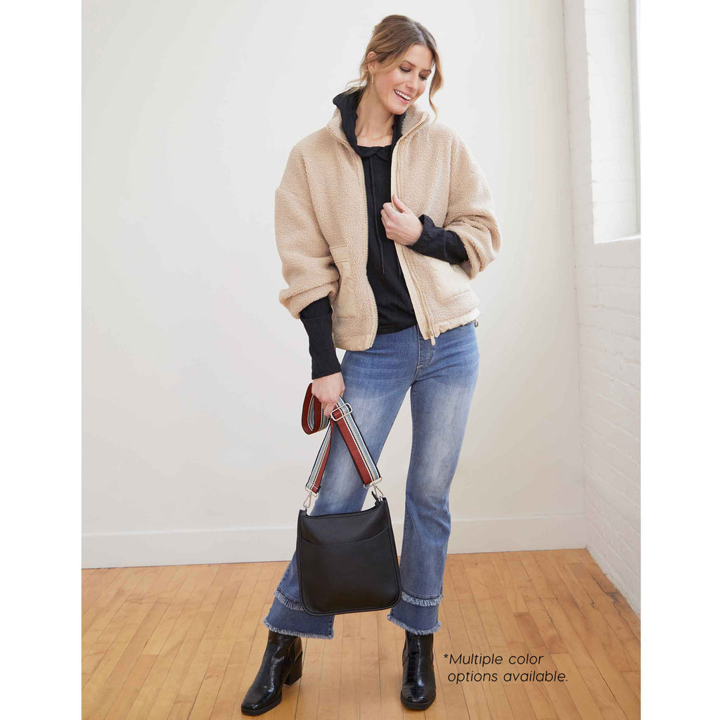 Coco & Carmen, Mini Alma Zip Top Messenger