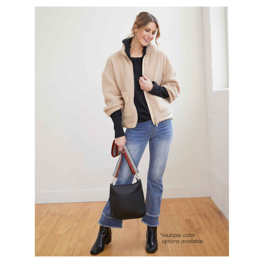 Coco & Carmen, Mini Alma Zip Top Messenger