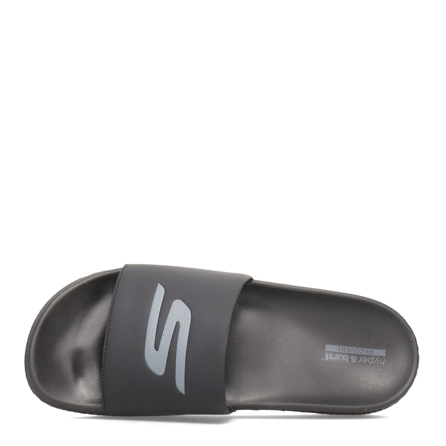 Peltz Shoes  Men's Skechers Hyper Slide - Deriver Sandal BLACK 246020-BBK