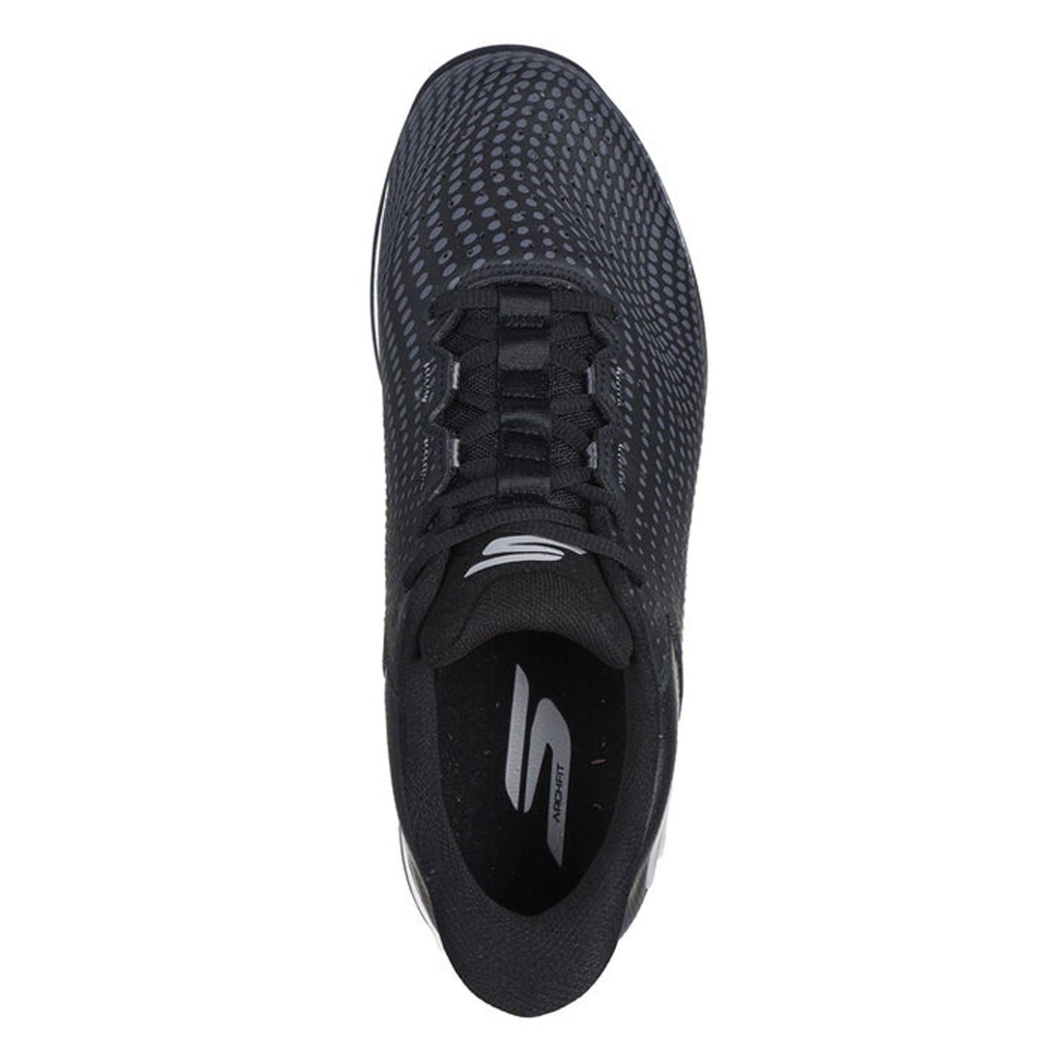 Peltz Shoes  Men's Skechers Slip-ins Relaxed Fit: Viper Court Reload Pickleball Shoe Black/White 246101-BKW