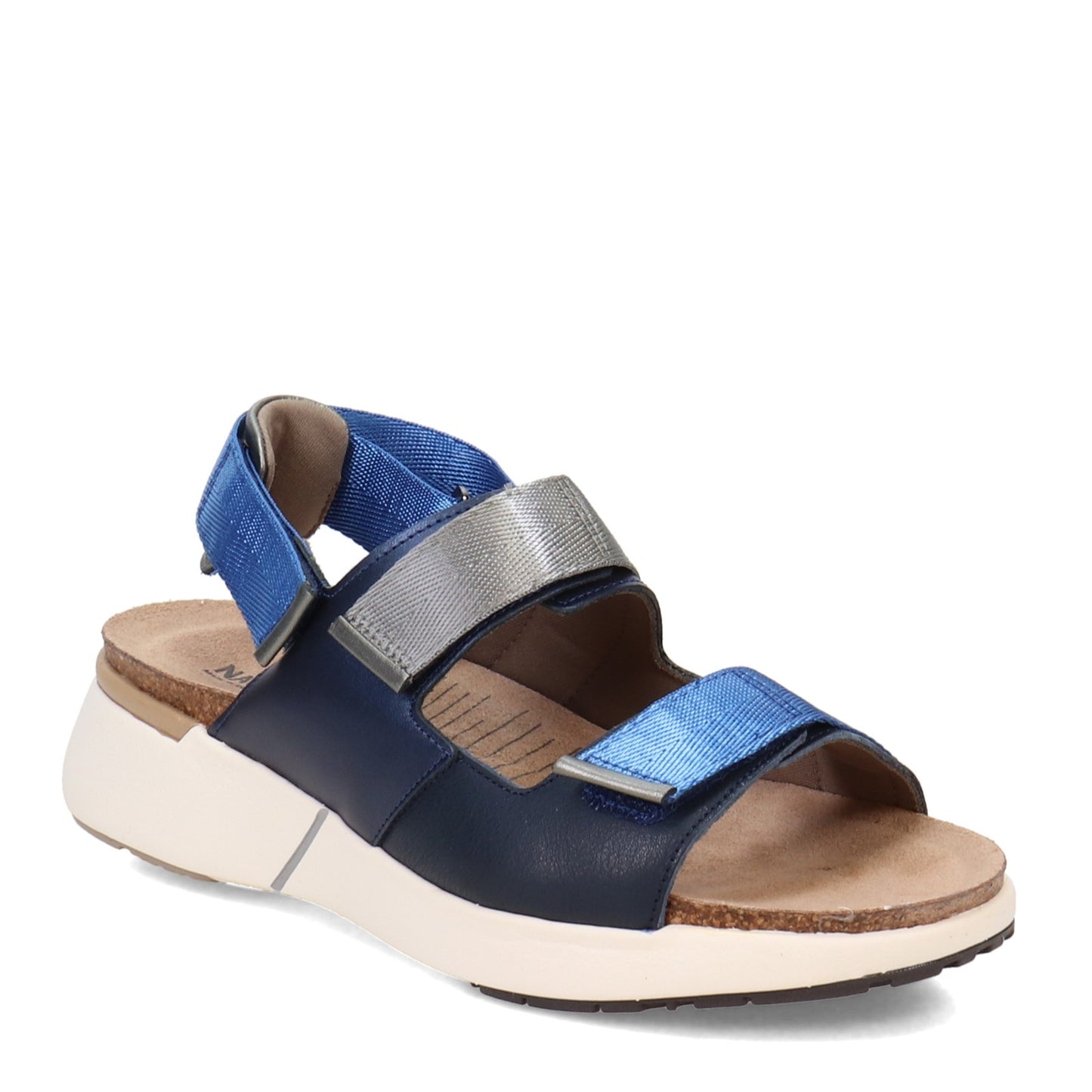 Peltz Shoes  Women's Naot Odyssey Sandal BLUE 25020-PGM