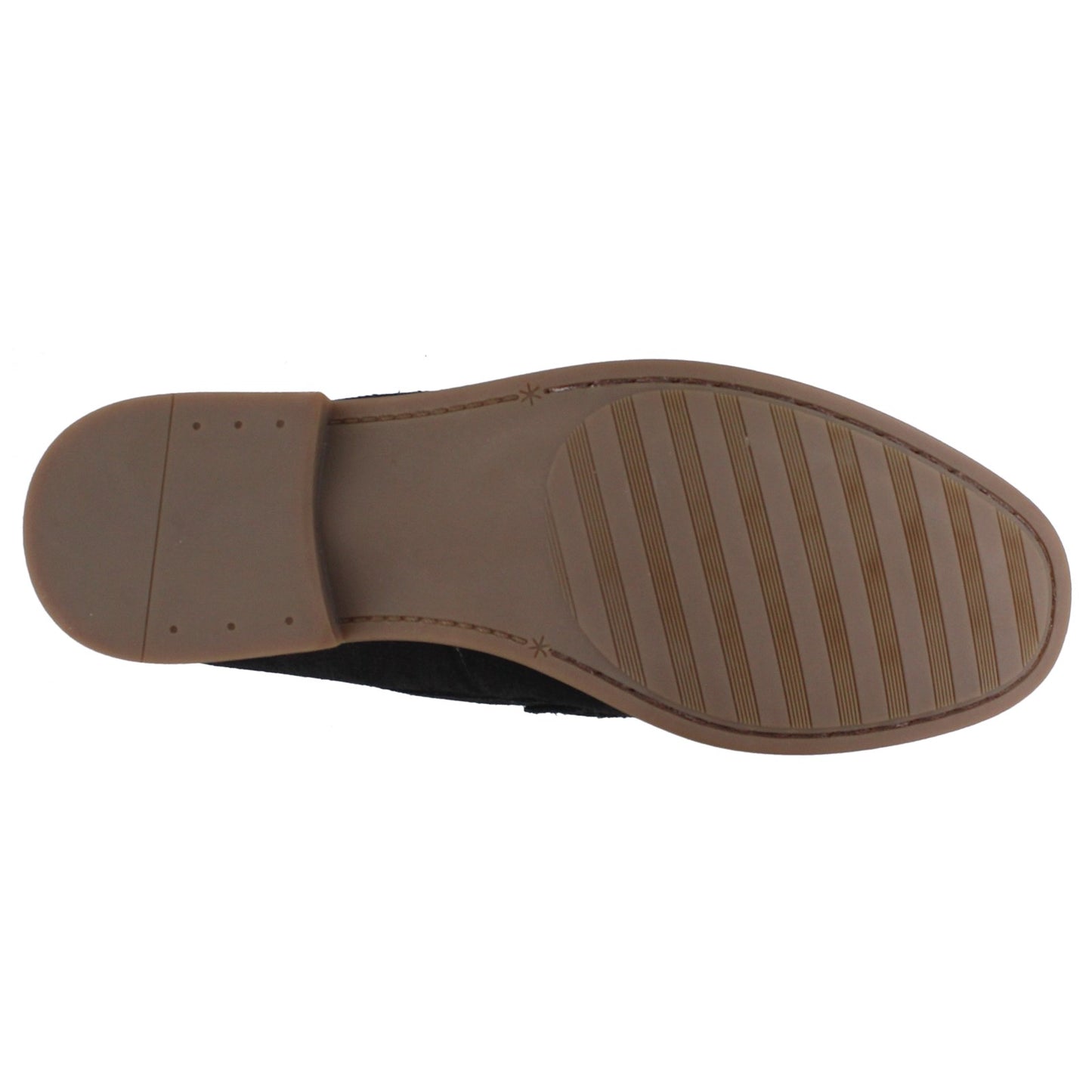 Peltz Shoes  Men's Stacy Adams Kelby Moc Toe Loafers BLACK 25088-001