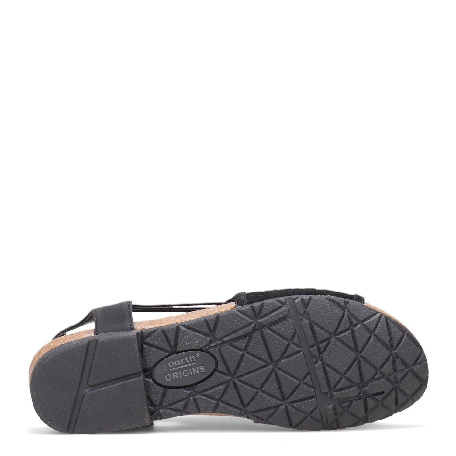 Peltz Shoes  Women's Earth Origins Lyla Sandal BLACK 251005W-BLACK
