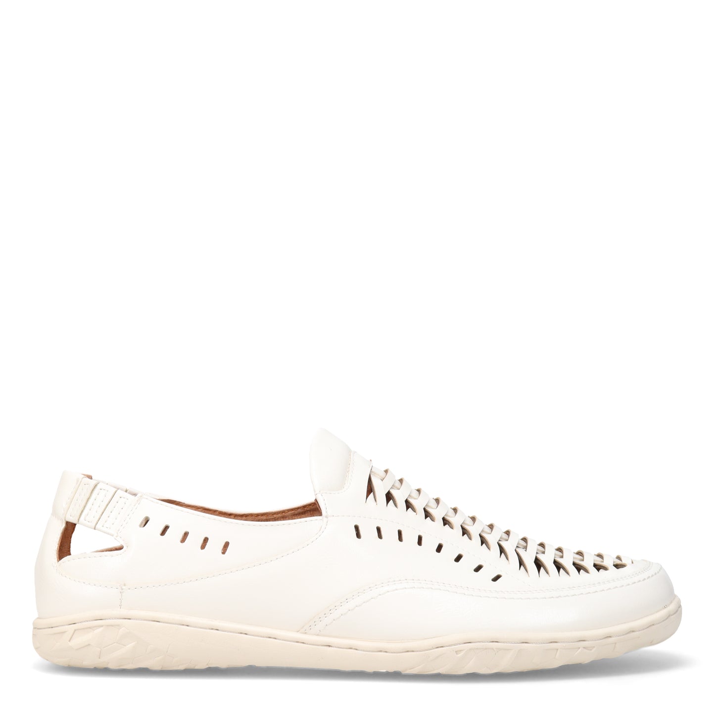 Peltz Shoes  Men's Stacy Adams Ibiza Slip-On WHITE 25440-100