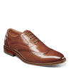 Peltz Shoes  Men's Stacy Adams Macarthur Wingtip Oxford COGNAC 25489-221
