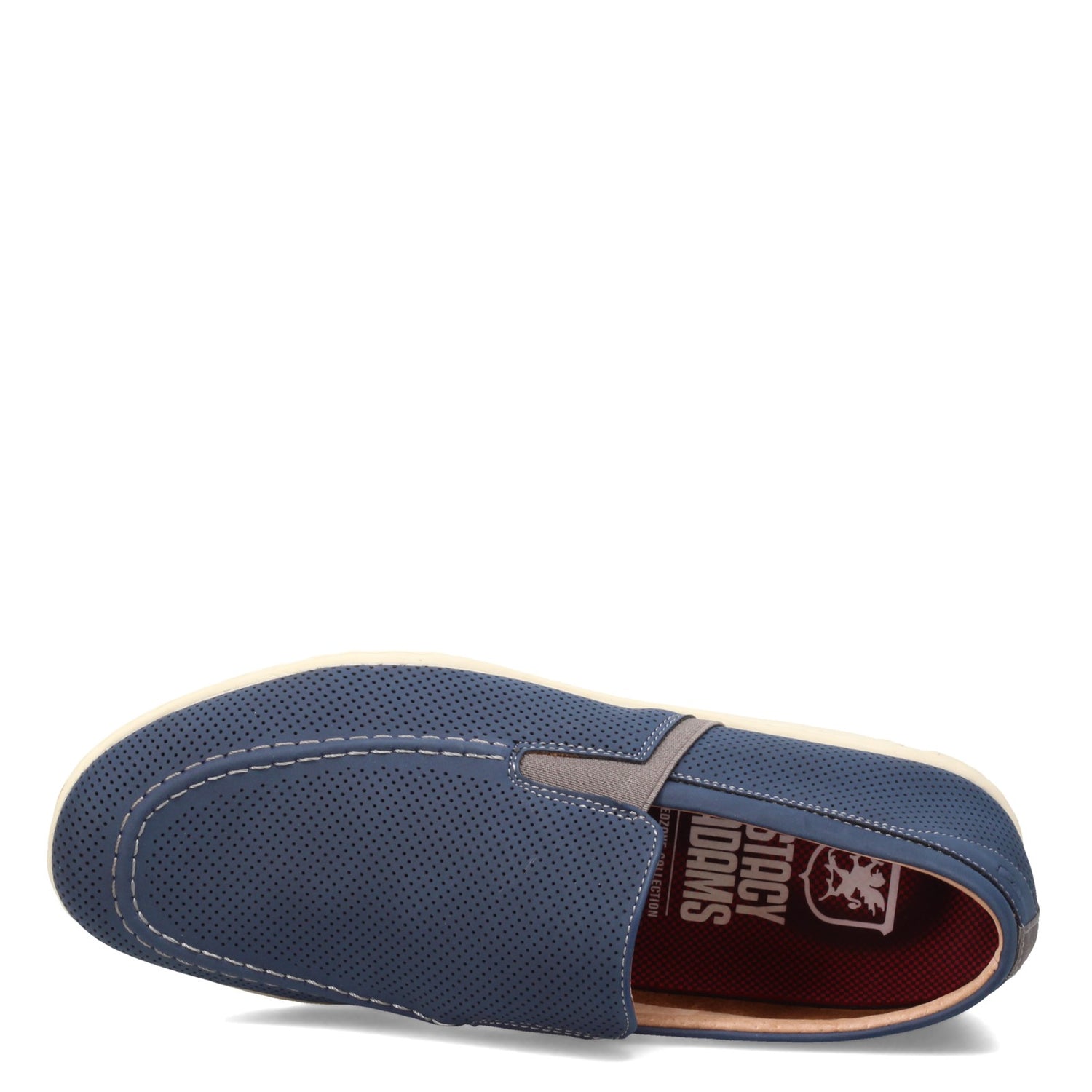 Peltz Shoes  Men's Stacy Adams Ilan Slip-On NAVY 25512-410