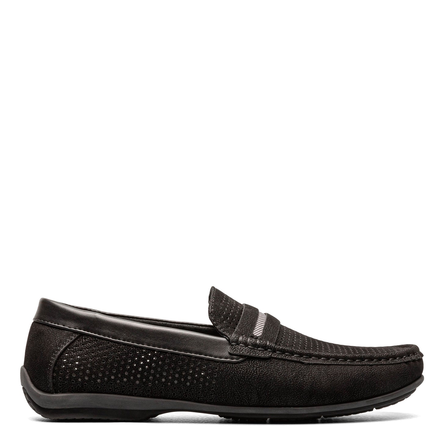 Peltz Shoes  Men's Stacy Adams Corby Loafer BLACK 25513-001