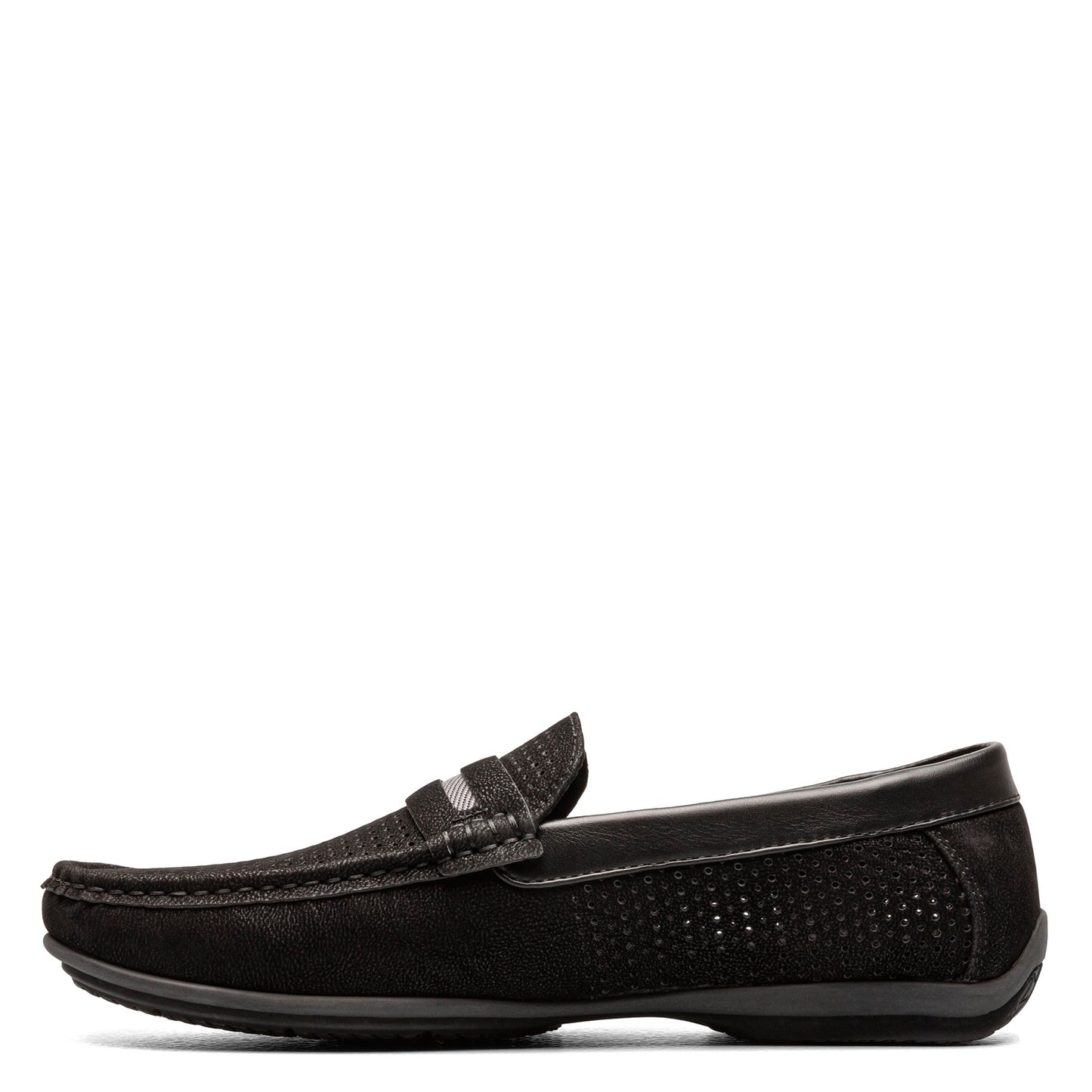 Peltz Shoes  Men's Stacy Adams Corby Loafer BLACK 25513-001