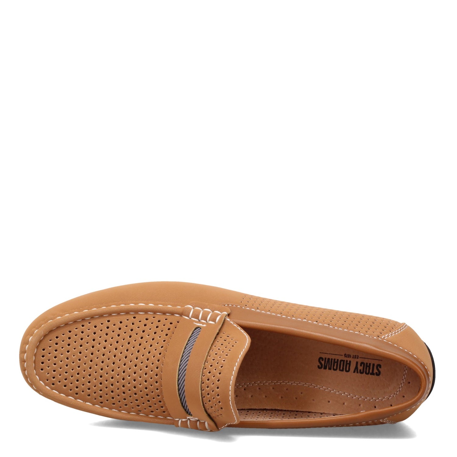 Peltz Shoes  Men's Stacy Adams Corby Loafer Tan 25513-240