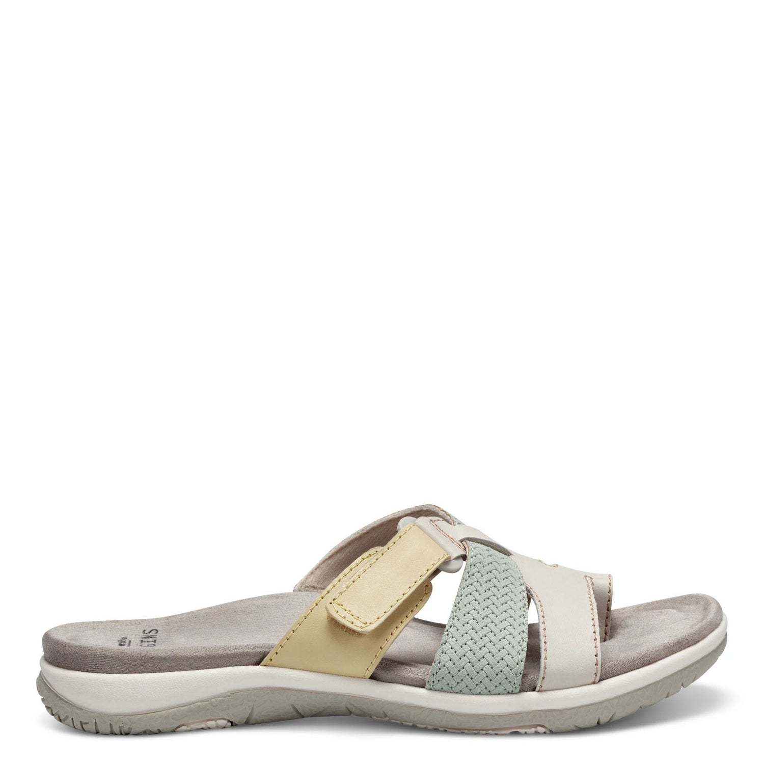 Peltz Shoes  Women's Earth Origins Samara Sandal WHITE 255240-109