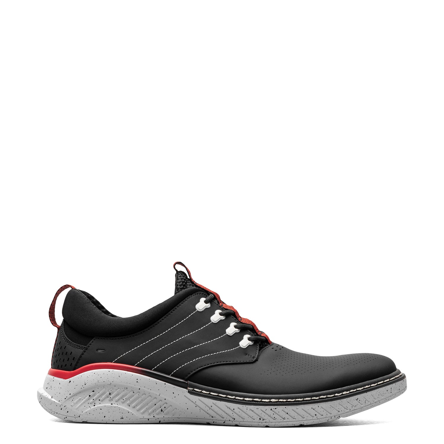 Peltz Shoes  Men's Stacy Adams Barna Sneaker Black 25594-001
