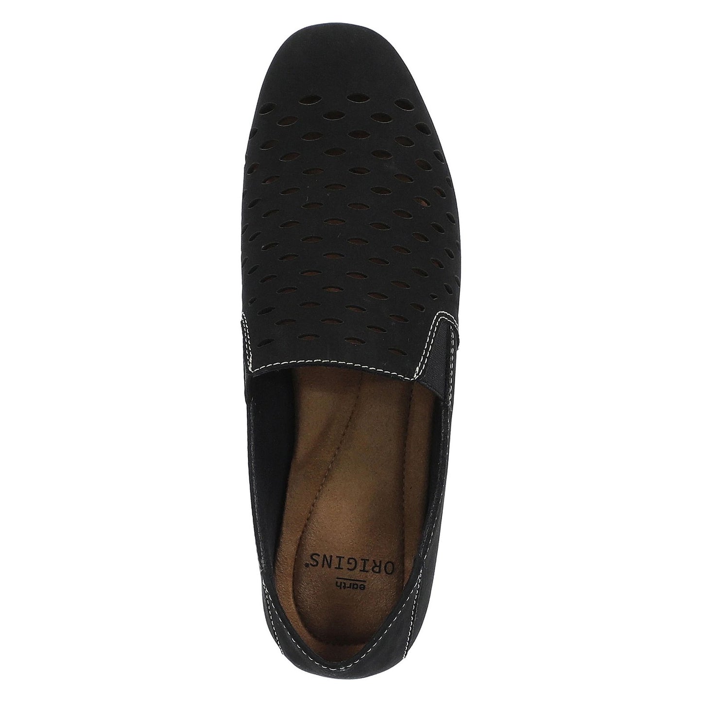 Peltz Shoes  Women's Earth Origins Rocco Loafer BLACK 256078W-001