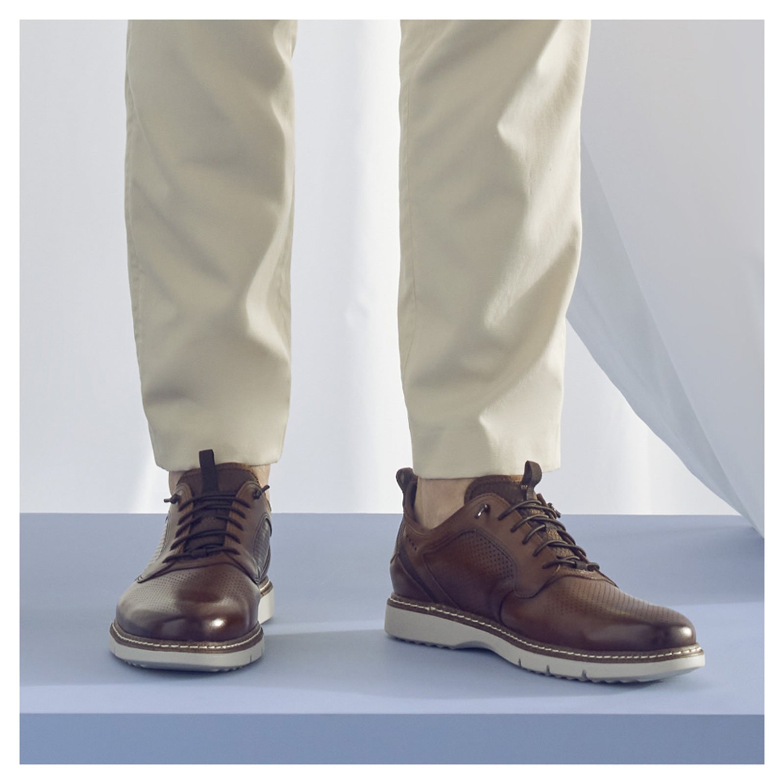Stacy Adams Sync 8.5 Men's Cognac