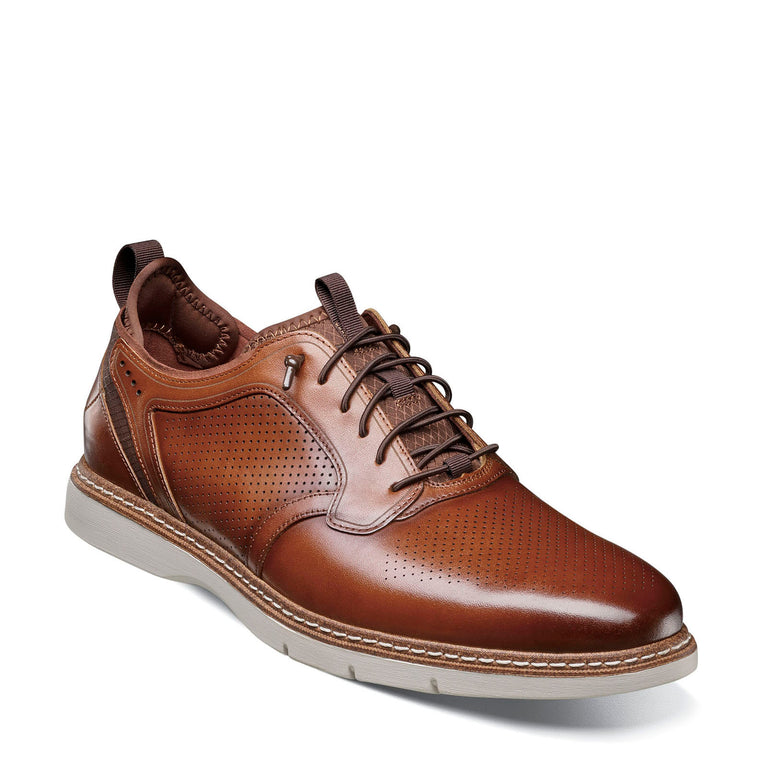 Men's Stacy Adams, Sync Plain Toe Elastic Lace Oxford