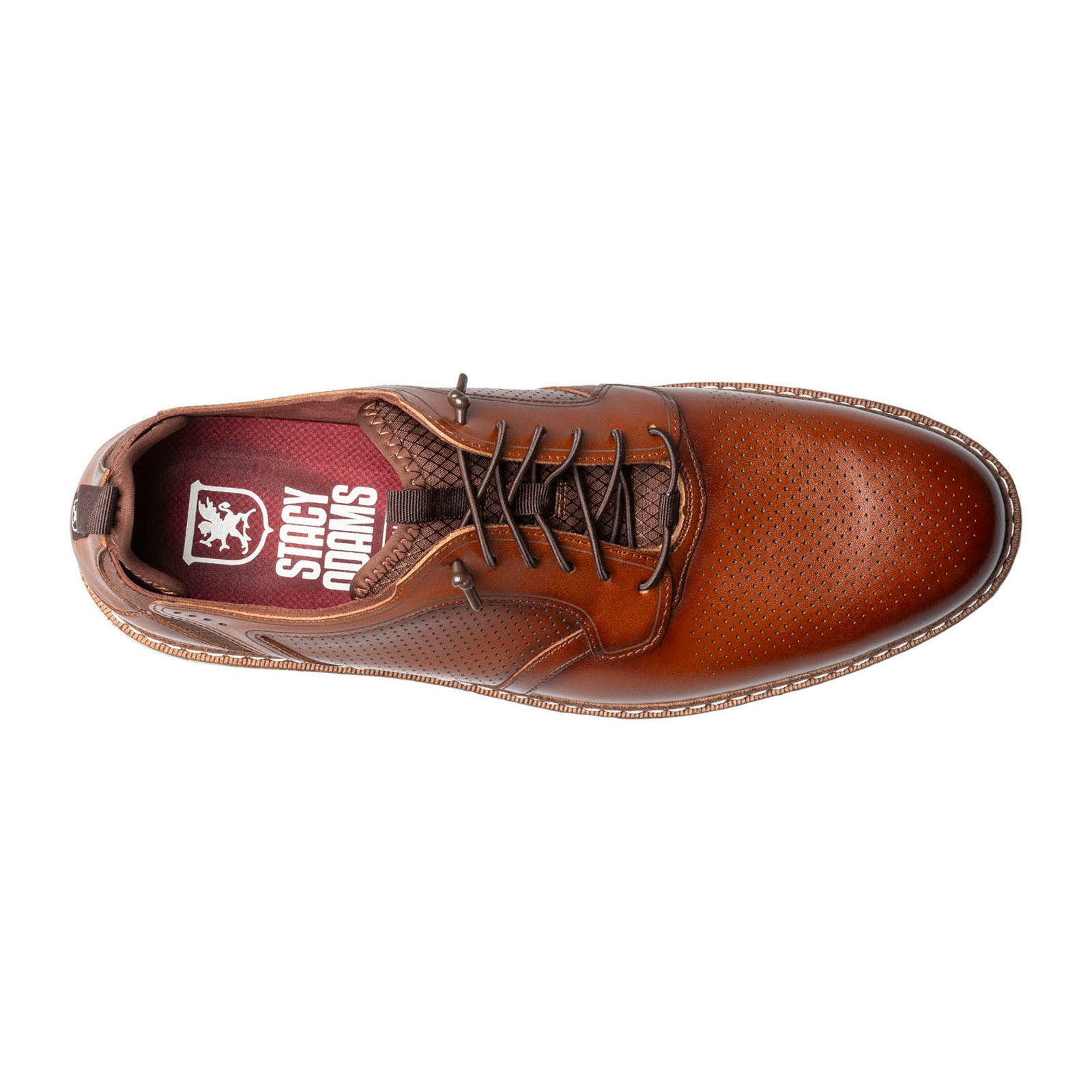 Men's Stacy Adams, Sync Plain Toe Elastic Lace Oxford Peltz Shoes Men's Stacy Adams, Sync Plain Toe Elastic Lace Oxford Peltz Shoes