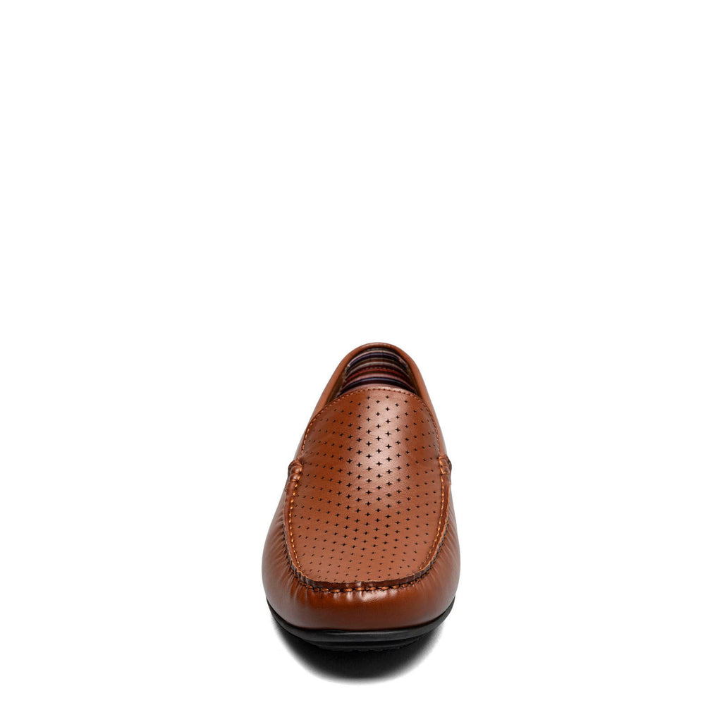 Men's Stacy Adams Conroy Perf Loafer COGNAC 25702-221