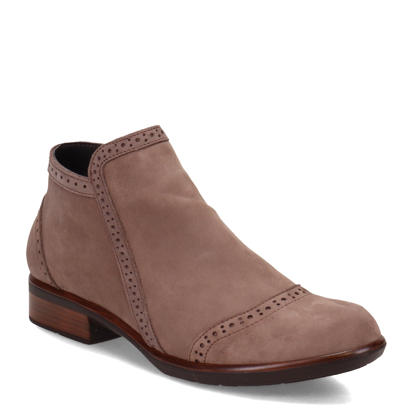Peltz Shoes  Women's Naot Nefasi Ankle Boot Shitake Nubuck 26065-E52