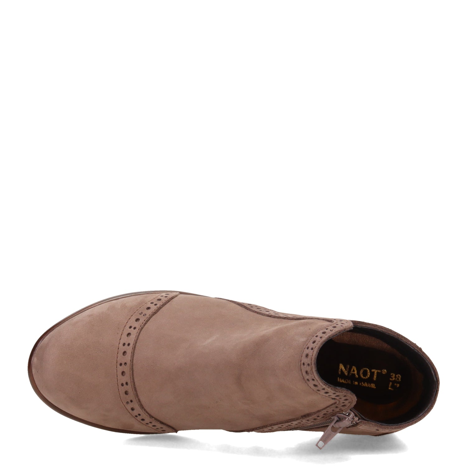 Peltz Shoes  Women's Naot Nefasi Ankle Boot Shitake Nubuck 26065-E52