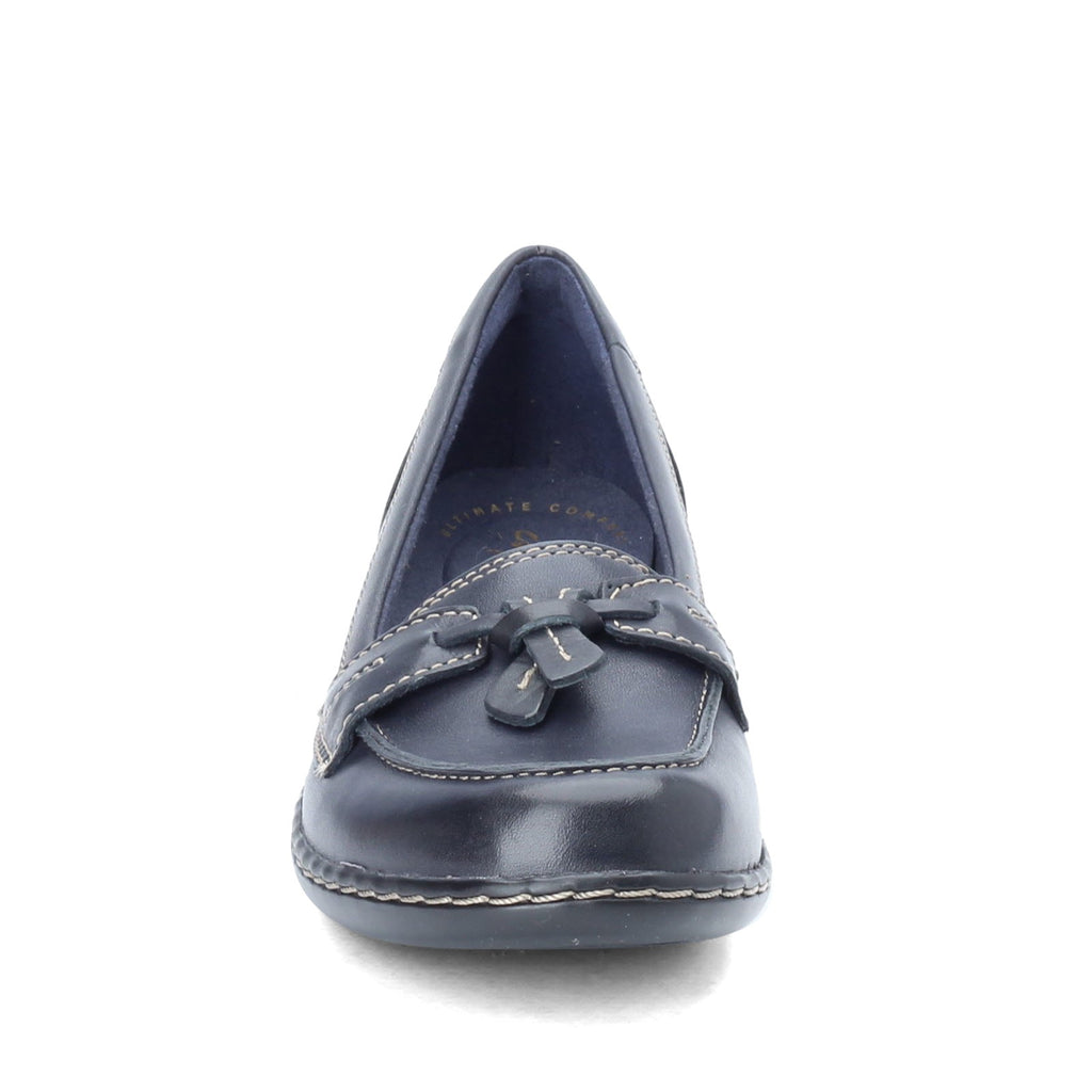 Women's Clarks Ashland Bubble Loafer NAVY 26067332