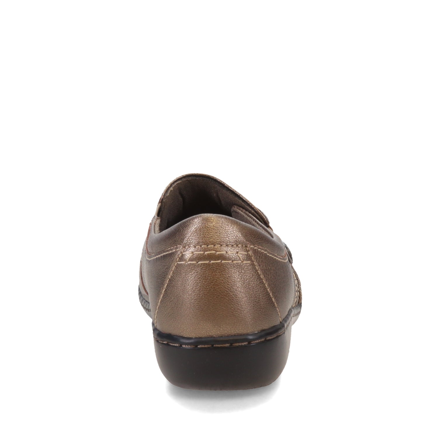 Peltz Shoes  Women's Clarks Ashland Lane Q Slip-On PEWTER 26068766