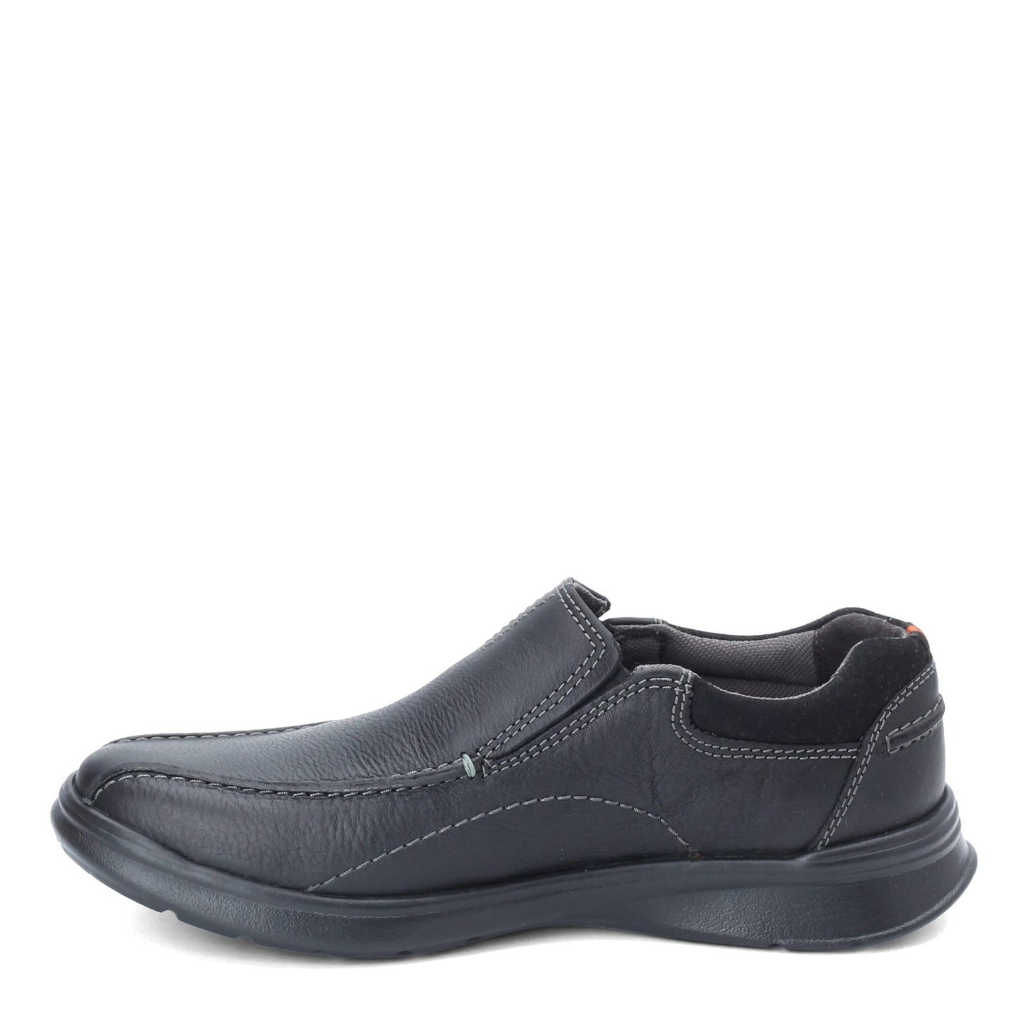 Peltz Shoes  Men's Clarks Cotrell Step Loafer BLACK 26119615
