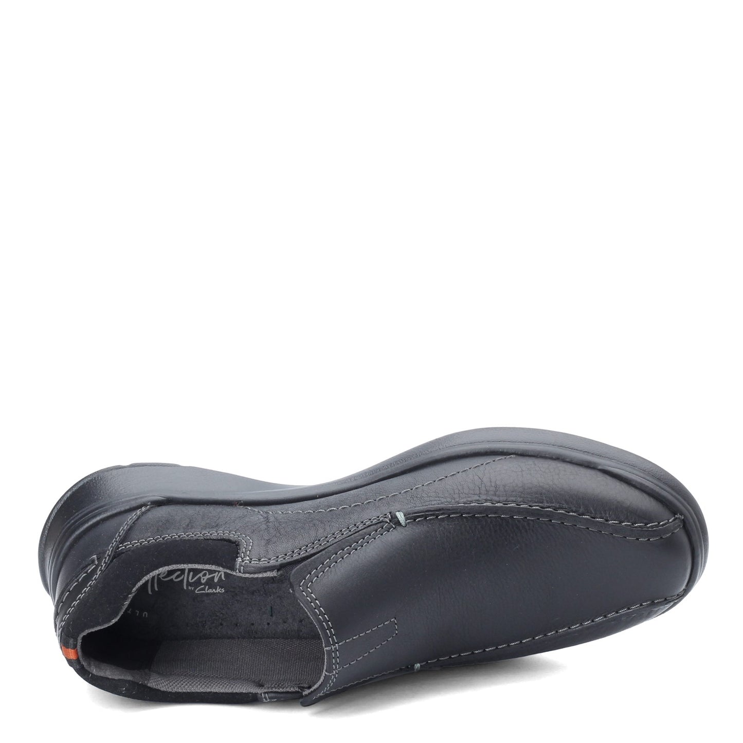 Peltz Shoes  Men's Clarks Cotrell Step Loafer BLACK 26119615